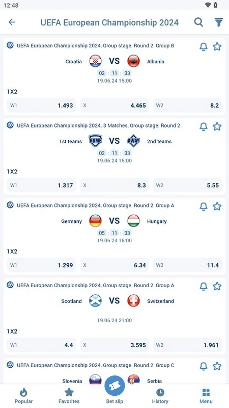 Screenshot 6 of 1xBet app