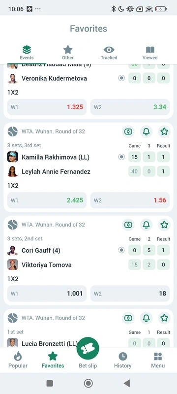 Skærmbillede 3 af BetWinner app