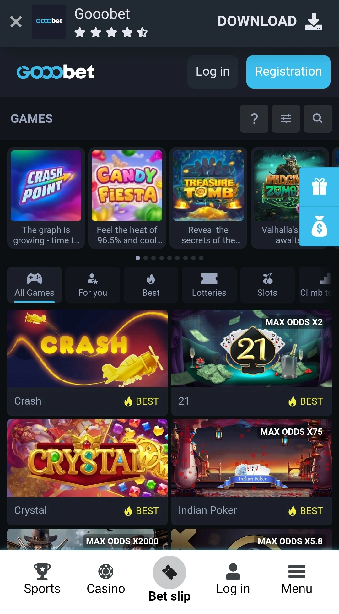 Screenshot 6 of Gooobet app