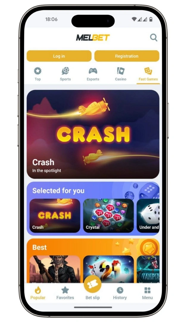 لقطة شاشة 1 من تطبيق MelBet