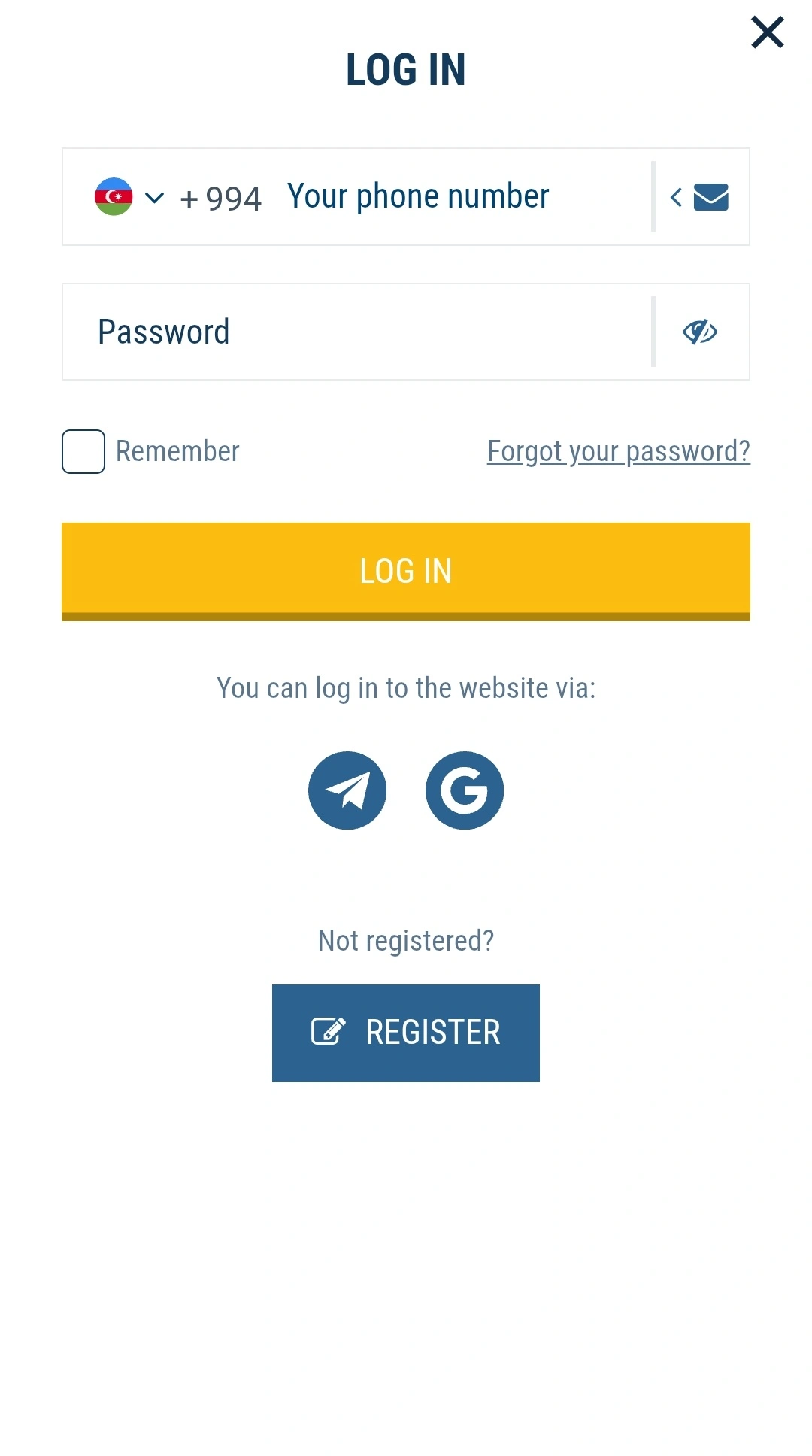 Skærmbillede 2 af PRO1BET app