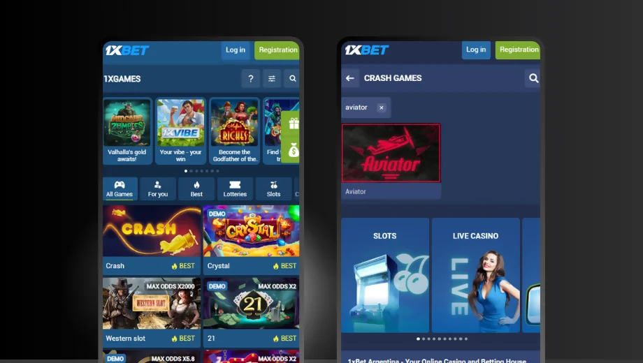 ألعاب 1XGAMES على 1xBet مصر